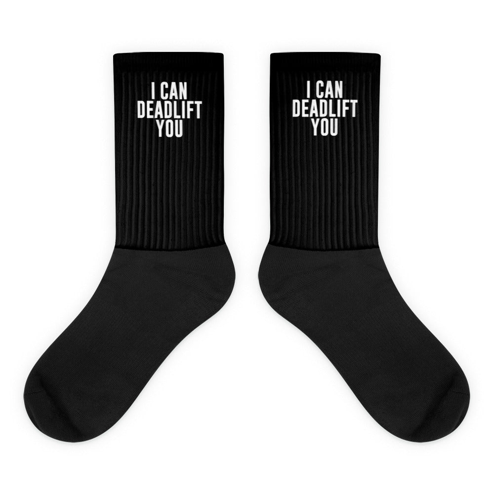 Calcetines Negro - I can deadlift you
