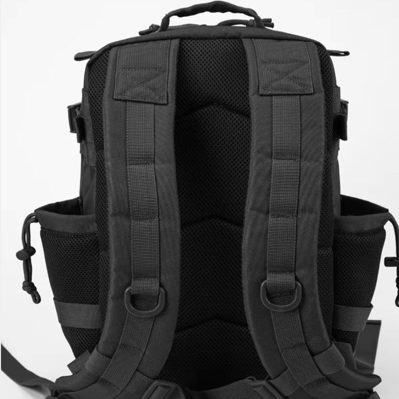 mochila crossfit hyrox fitness negro edicion hero murph 25l 5